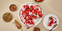 Coconut-Strawberry Ice Cream Pie Recipe Recipe | Epicurious image