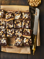 Crunchy Peanut Butter-Chocolate Swirl Bars | Southern Living image
