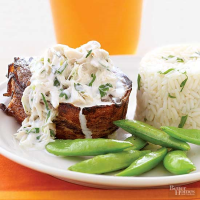 Filet with Crab Topping | Better Homes & Gardens image