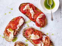 Tomatoes and Lardo On Toast Recipe - olivemagazine image
