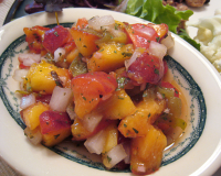Ww Fresh Peach Salsa Recipe - Food.com image