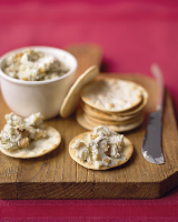 Blue Cheese and Walnut Spread Recipe | Martha Stewart image