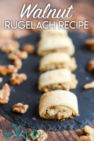 Walnut Rugelach Recipe | Tikkido.com image