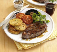 Quick steak grill recipe | BBC Good Food image