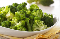 Steamed Broccoli with Olive Oil, Garlic, and Lemon Recipe ... image