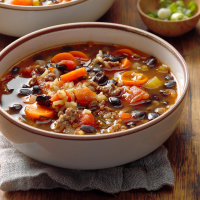 BLACK BEAN SOUP WITH BEEF BROTH RECIPES