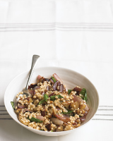 Eggplant Salad with Israeli Couscous and Basil Recipe ... image