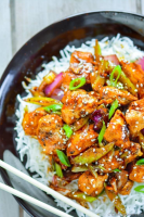 Chinese Black Pepper Chicken Recipe | ChefDeHome.com image