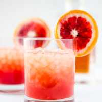 Blood Orange Whiskey Cocktail | A Zesty Bite image