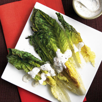 Grilled Romaine with Creamy Herb Dressing Recipe image