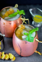 Cranberry Moscow Mule with Homemade Ginger Ale Recipe ... image