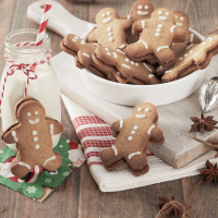 Gingerbread Men Cookies with Nutella® hazelnut spread Recipe | Allrecipes image