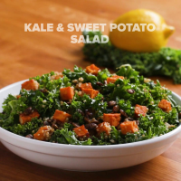 Kale & Sweet Potato Salad Recipe by Tasty image