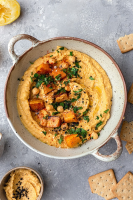 Sweet Potato Hummus Recipe | An easy vegan snack! image