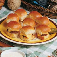 Mini Hamburgers Recipe: How to Make It - Taste of Home image
