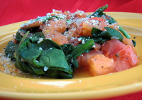 Spinach and Tomatoes Recipe - Food.com image