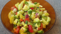 Cool Cucumber and Avocado Salad Recipe | Allrecipes image
