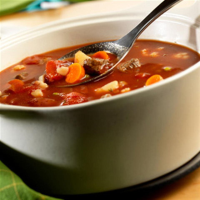 Savory Vegetable Beef Soup by Swanson® Recipe | Allrecipes image