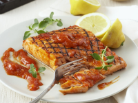 Grilled Salmon with Mango Sauce recipe | Eat Smarter USA image