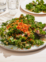 Kale Caesar Salad With Lemony Breadcrumbs Recipe | Bon Appétit image