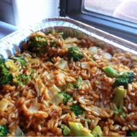 Brown Rice, Broccoli, Cheese and Walnut Surprise Recipe ... image