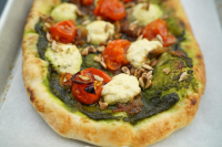 Vegan pizza toppings from chef Matthew Kenney - CBS News image
