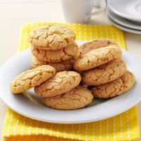 Lemon Crisp Cookies Recipe: How to Make It - Taste of Home: Find Recipes, Appetizers, Desserts, Holiday Recipes & Healthy Cooking Tips image