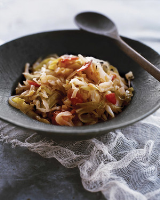 Shredded Sauteed Cabbage Recipe | Martha Stewart image