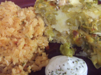 Green Chile Chicken Enchiladas Recipe - Mexican.Food.com image