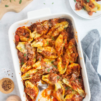 Easy Beef-Stuffed Shells Recipe: How to Make It image
