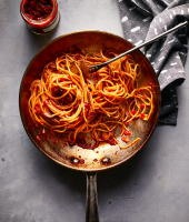 Winter Spaghetti With Garlic and Calabrian Chiles Recipe ... image