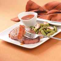 Steak with Dipping Sauce Recipe: How to Make It image