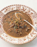 Polish Mushroom Soup Recipe | Martha Stewart image