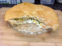 Phyllo Chicken Pot Pie from Frozen Phyllo Dough Recipe ... image