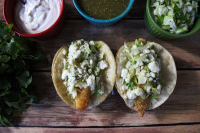 Baja Style Fish Tacos | Just A Pinch Recipes image