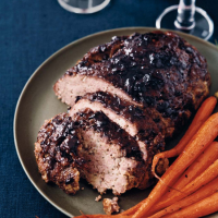 Meat Loaf with Red Wine Glaze Recipe - Shea Gallante ... image