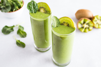 Kale & Spinach Smoothie Recipe | EatingWell image