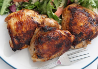 Marinated Grilled Chicken Thighs - A Food Lover's Kitchen image
