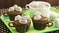 Hot Chocolate Cupcakes Recipe - BettyCrocker.com image