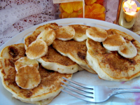 Barefoot Contessa's Banana Sour Cream Pancakes Recipe ... image