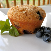 Whole Wheat Blueberry Muffins Recipe | Allrecipes image
