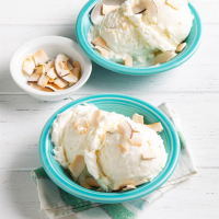 Coconut Ice Cream Recipe: How to Make It - Taste of Home image