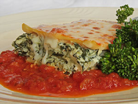 Spinach Lasagna - FoodService Director image