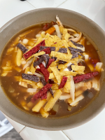 Instant Pot® Chicken and Vegetable Tortilla Soup | Allreci… image