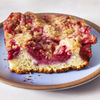 Raspberry and Strawberry Buckle Recipe | Allrecipes image