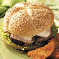 Grilled Pork Tenderloin Sandwiches Recipe: How to Make It image