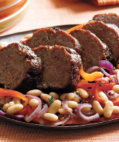Balsamic-Glazed Lamb Meat Loaf Recipe | Real Simple image