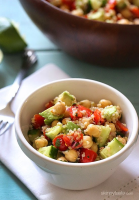 Quinoa Chickpea and Avocado Salad - Skinnytaste image