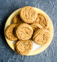 Ginger Jaggery Cookies (Eggless) - The Desserted Girl image