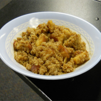 Quinoa Porridge with Cinnamon Apples | Allrecipes image